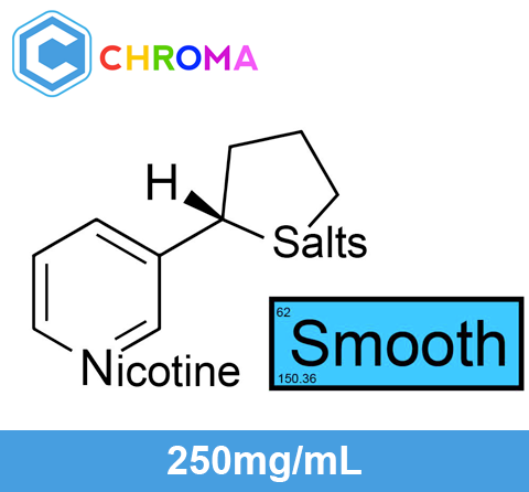 Wholesale 250mg/mL Nicotine Salts, USP Chroma